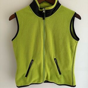 Vintage Extreme Limit 1990s Kids Boys Lime Green Soft Vest Size 14/16